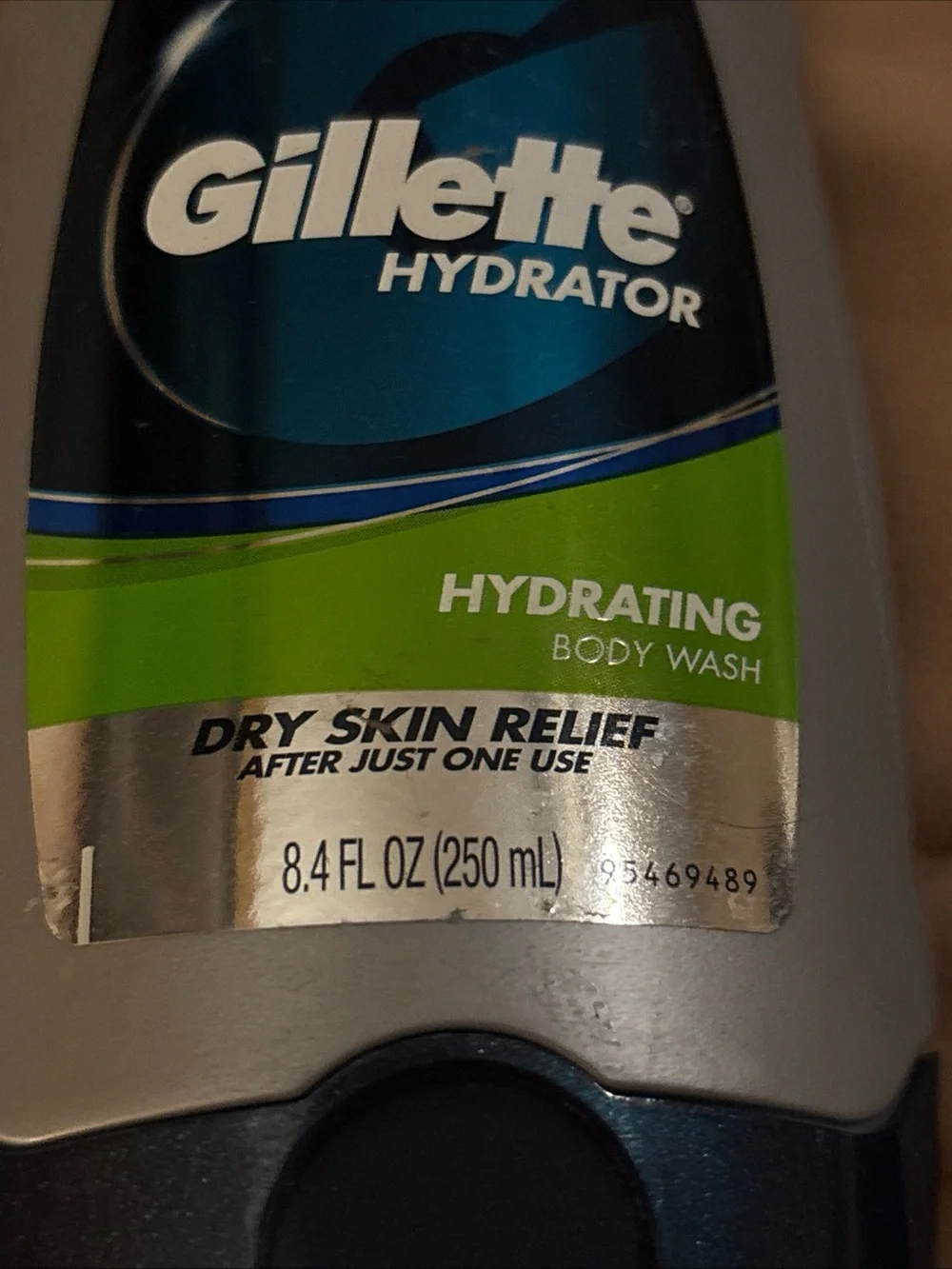 Gillette hydrator hydrating body wash dry skin relief 8.4 oz discontinued